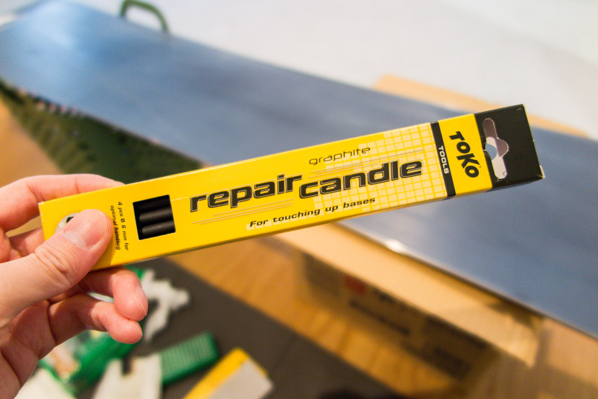 リペアキャンドルでソールの傷を修復してみる⚒️